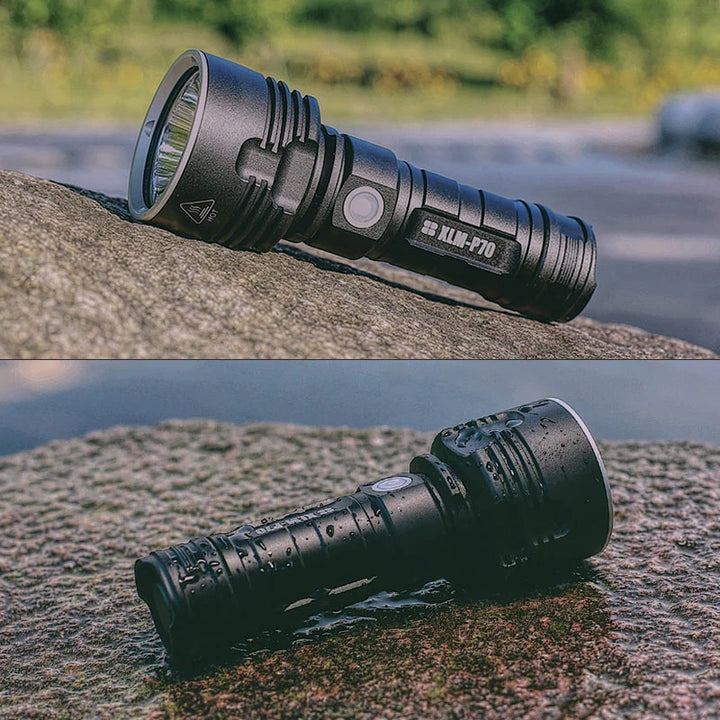 Rechargeable Super Bright Focus LED Outdoor Flashlight
