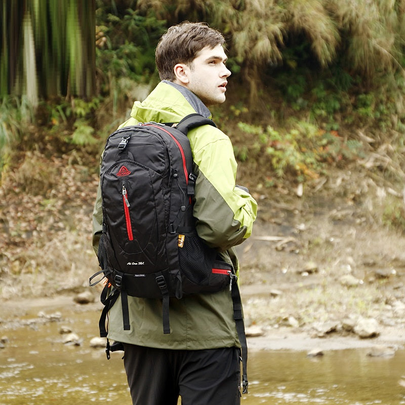 Outdoor Sports Nylon Backpack – Hiking, Mountaineering, and Travel