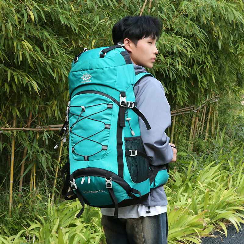 60L Large-Capacity Hiking Backpack – Camping, Travel, and Outdoor Sports
