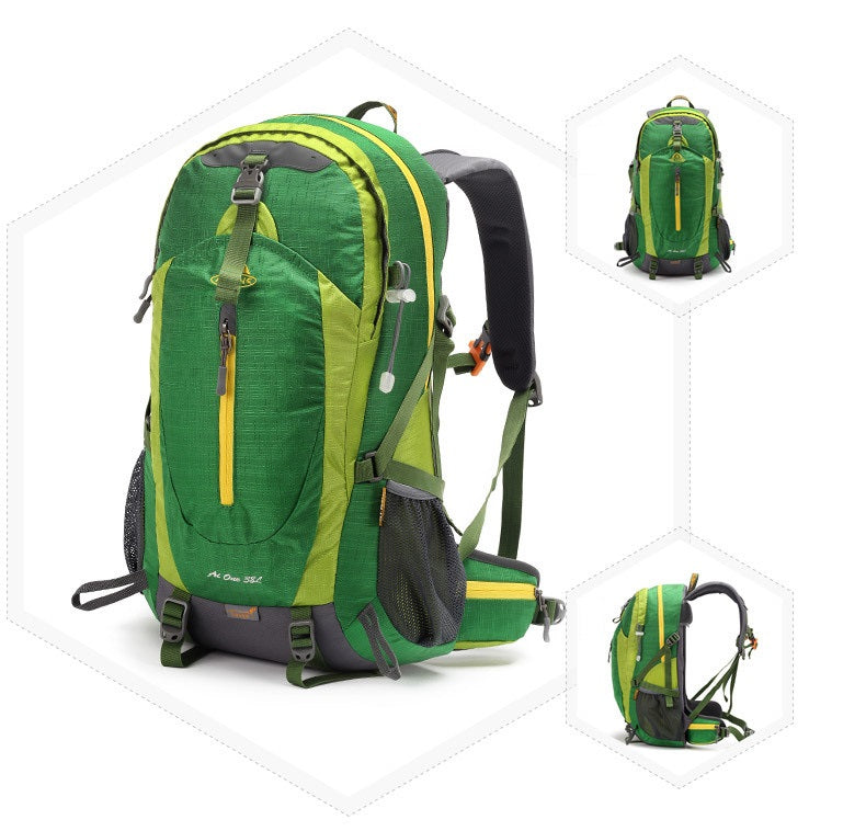 Outdoor Sports Nylon Backpack – Hiking, Mountaineering, and Travel