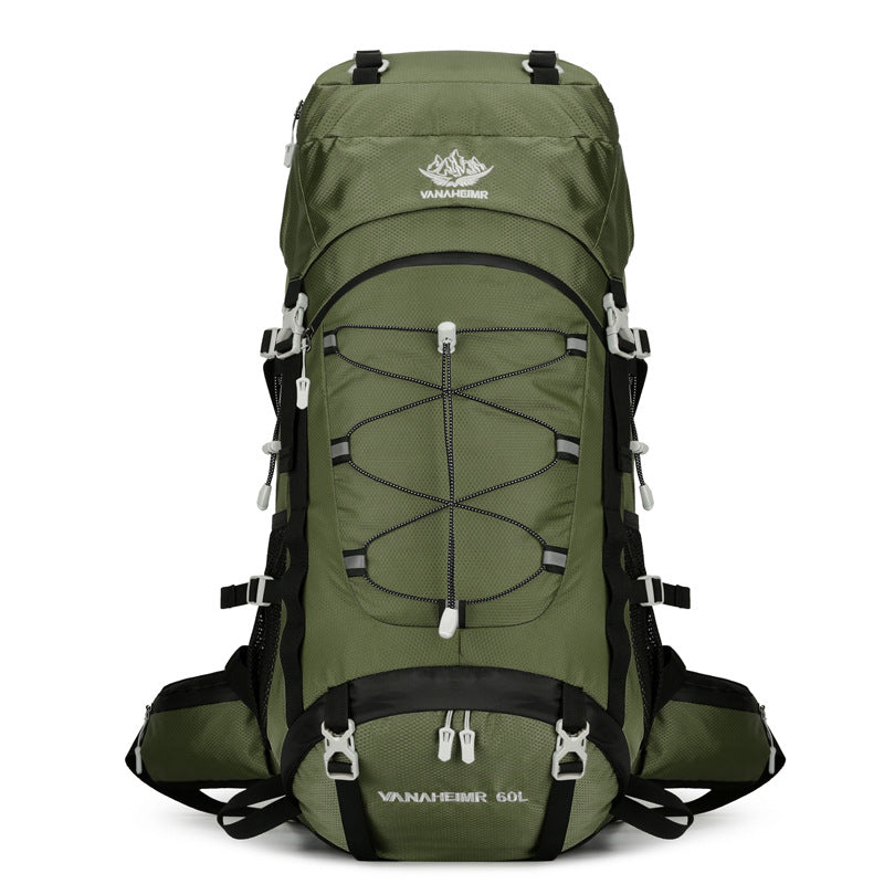 60L Large-Capacity Hiking Backpack – Camping, Travel, and Outdoor Sports