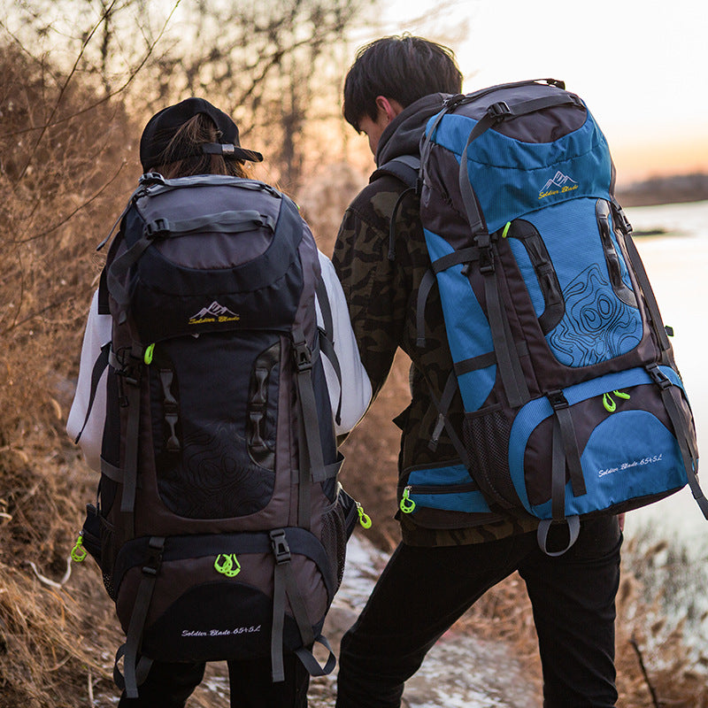 Waterproof Hiking Backpack – Large Capacity for Camping and Outdoor Use