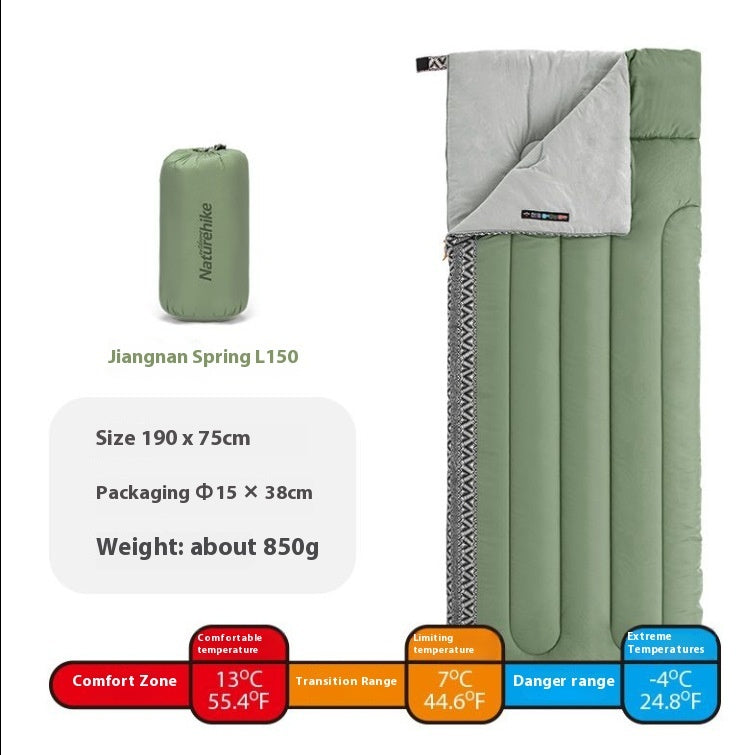 Four-Season Outdoor Camping Dirt-Resistant Sleeping Bag
