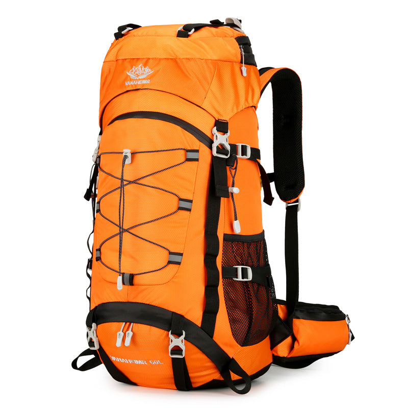 60L Large-Capacity Hiking Backpack – Camping, Travel, and Outdoor Sports