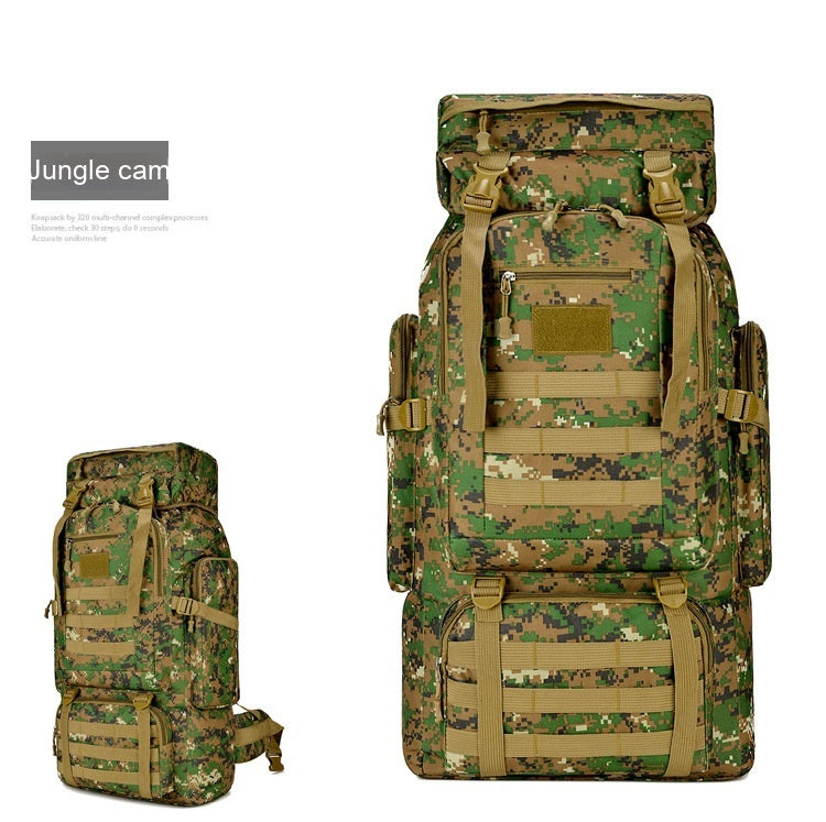 Camouflage Outdoor Backpack – Ideal for Mountaineering and Hiking