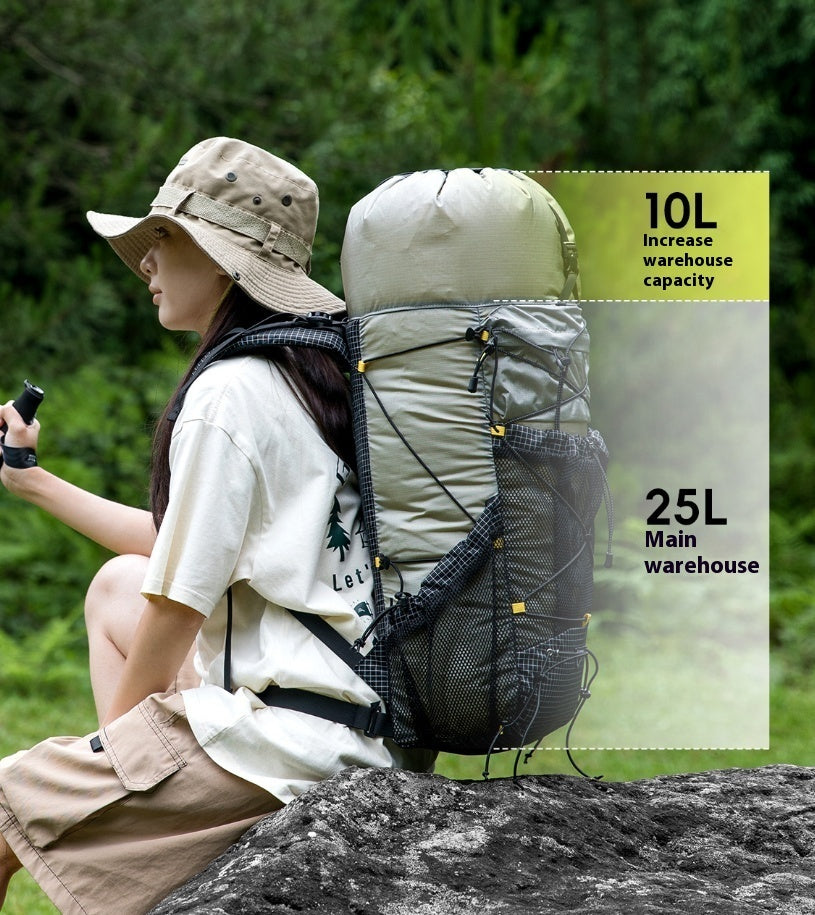 35L Large-Capacity Outdoor Mountaineering Hiking Backpack