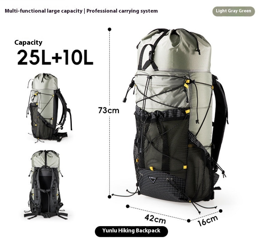 35L Large-Capacity Outdoor Mountaineering Hiking Backpack